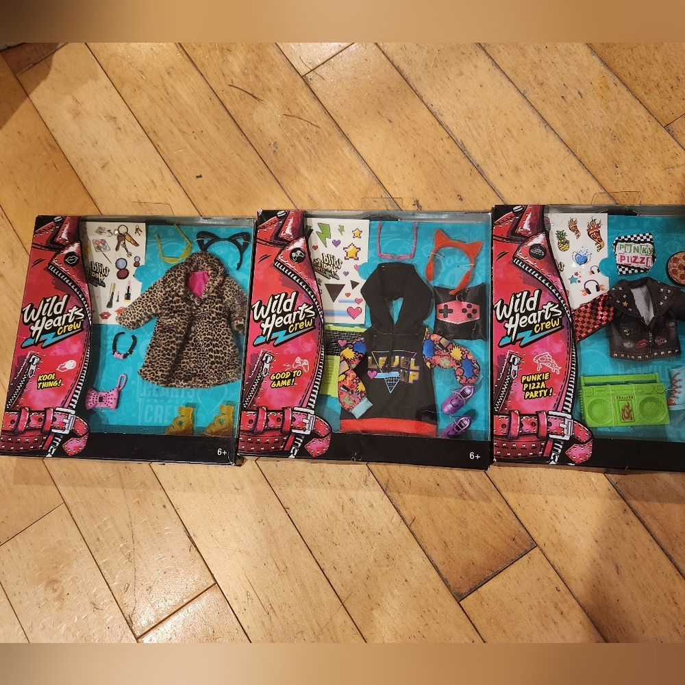 Wild hearts crew new outfits toy